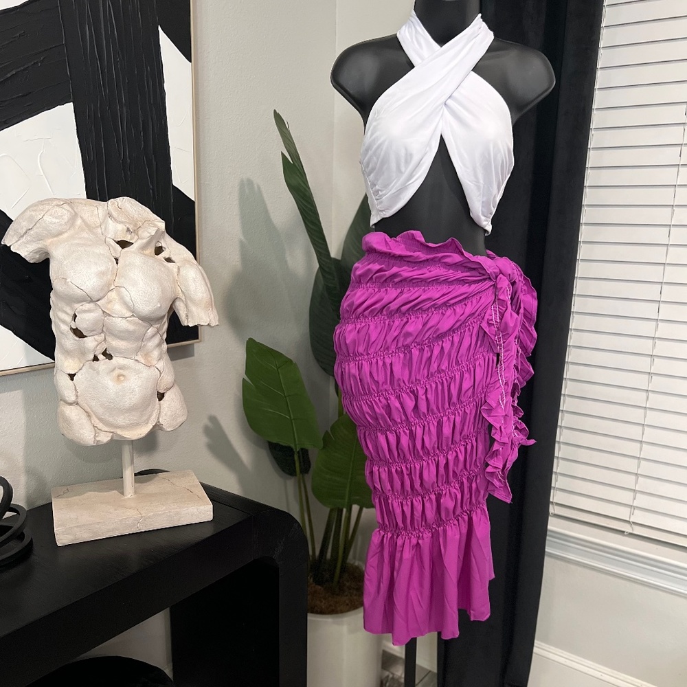 Side Tie Skirt (only)